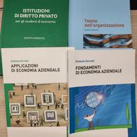 set di 4 libri universitari 