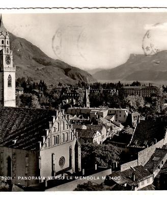 Merano Panorama Mendola Anni 50