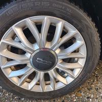 Cerchi 500   15" Gomme 185/55/15 invernali/estive