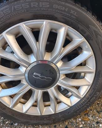 Cerchi 500   15" Gomme 185/55/15 invernali/estive