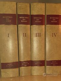 Repertorio del notaio in 4 voll. a cura di Bignozz