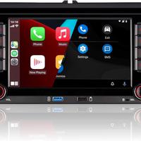 Stereo 2 din Carplay Android Auto 7" VW 