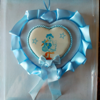 Fiocco nascita celeste