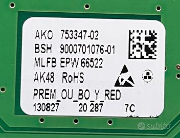 Scheda Lavatrice Bosch, BSH 9000701076-01