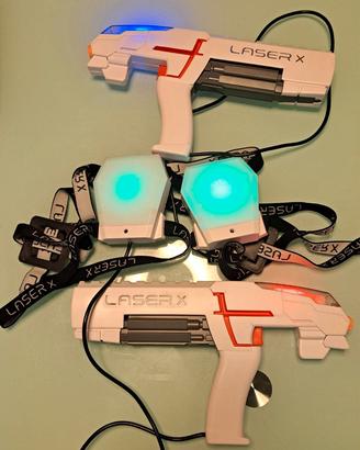 LASER X Laser Game 2 Blaster 2 Ricevitori
