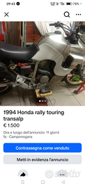 Moto Honda Transalp