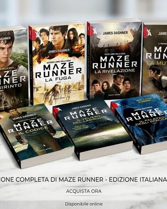 Saga Completa Maze Runner (7 Libri)