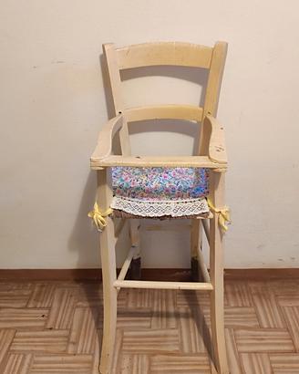 Seggiolone bambini vintage anni '50