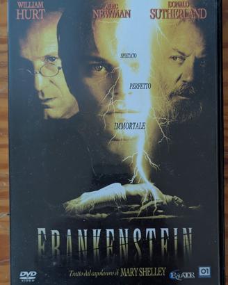 DVD film Frankenstein di Mary Shelley