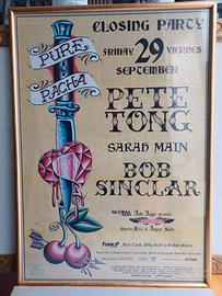 Poster originale Pacha Ibiza  vintage clubbing