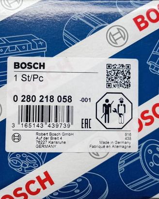 Debimetro BOSCH 0280218058 Audi e Volkswagen