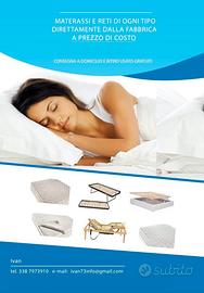 MATERASSO MATRIMONIALE CON TOPPER