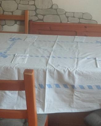 Tovaglie 6 persone + strofinacci + grembiule
