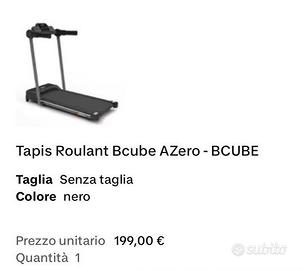 Tapis Roulant Bcube AZero - BCUBE