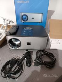 proiettore + pannello di proiezione