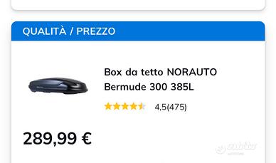 Portapacchi bermude 300