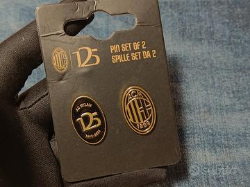 Set di Spille Ufficiali AC Milan – 125° annivers.