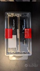HyperX FURY Black 16GB DDR4 (2x8GB) 3200MHz CL16