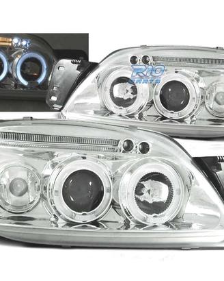 FARI FORD FIESTA 99-02 ANGEL EYES FONDO CROMATO