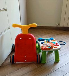 Carrellino primi passi 2in1