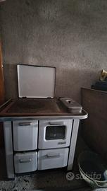 Stufa a legna Zoppas vintage