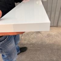 Mensola bianco lucido