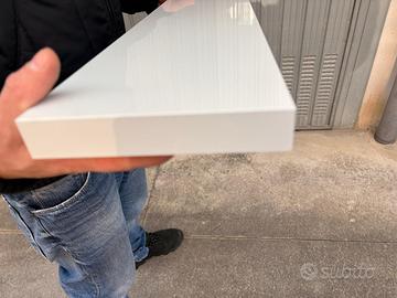 Mensola bianco lucido