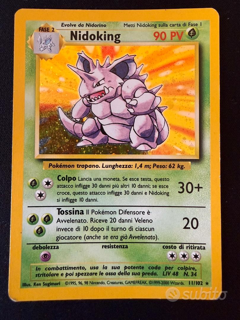 carta-pokemon-nidoking-collezionismo-in-vendita-a-genova