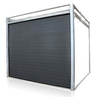 Portone Garage Sezionale Antracite RAL7016 255X215