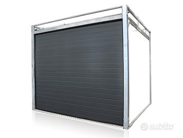 Portone Garage Sezionale Antracite RAL7016 255X215
