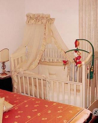 Culla lettino AZUR per neonato, di colore beige