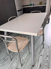 Tavolo + 4 sedie Calligaris