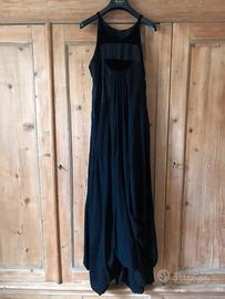 Abito lungo alta moda Antonio Marras nero NUOVO