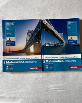 Libri di Matematica “Matematica.Azzurro” vol.1 e 2