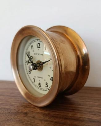 Orologio Nautico da Parete in Ottone Ship's Time