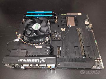 Kit Intel i7-4770K + ASUS Z87 + 16GB DDR3 + dissip