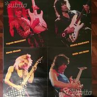 Poster blackmore van halen malmsteen rhoads+ Slaye