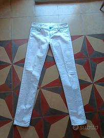 pantalone donna bianco