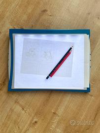 Lavagna luminosa per ricalcare crayola