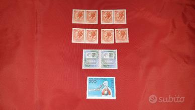 Francobolli in lire per lettera e raccomandata