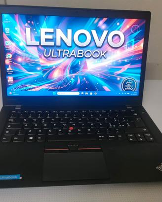 Pc Portatile Lenovo Core i7 Ram 8GB SSD Windows 11