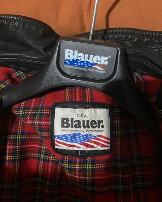Giubotto  in pelle Blauer U.S.A taglia L