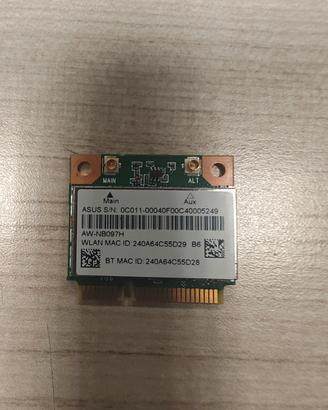 modulo scheda wifi Bluetooth laptop ASUS