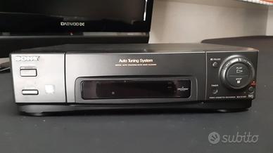 LETTORE VHS VIDEOREGISTRATORE SONY FULL OPTIONAL+T