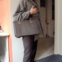 borsa in vero coccodrillo