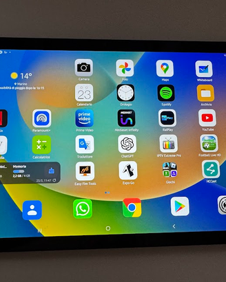 Tablet Samsung Tab A8 + MicroSD 32gb + Cover