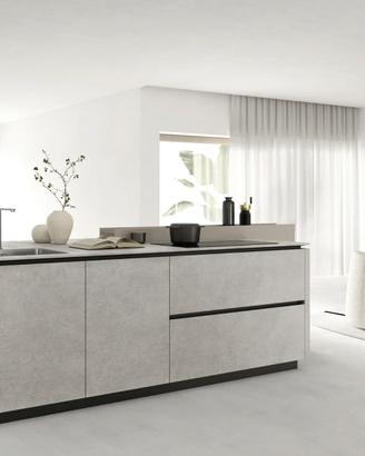 Cucine anche su Misura con Isola Penisola Colonne