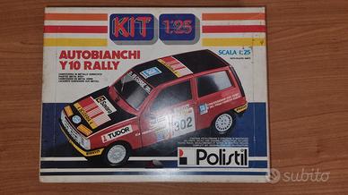 KIT  AUTOBIANCHI Y10 RALLY 1/25 POLISTIL