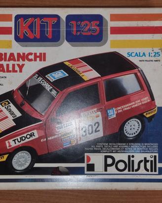 KIT  AUTOBIANCHI Y10 RALLY 1/25 POLISTIL