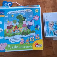 2 puzzles per bambini